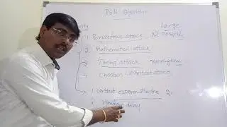 RSA ALGORITHM || SECURITY || EXAMPLE || PUBLIC KEY CRYPTOGRAPHY  || ASYMMETRIC KEY CRYPTOGRAPHY