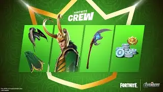 Loki July Crew Pack Showcase Fortnite