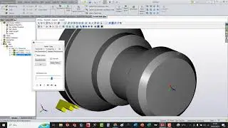 SOLIDCAM TORNA  KANAL AÇMA