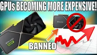 RTX 4090 BAN Prices Going UP, Nvidia RTX 40 Super Refresh GPU Upgrades, VRAM, Specs