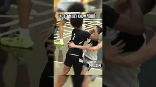 This matchup between Mikey Williams and an 8th grader got INTENSE!