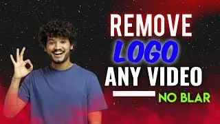 free watermark remover for video||kisi bhi video editing application ka logo remove kasa Kara #edit