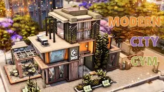 Спортзал Симс 4 | Строительство | Gym The Sims 4 | NO CC