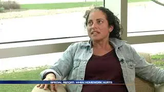 SPECIAL REPORT: When homework hurts and the load starts to affect your child's health