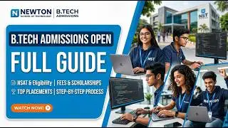 Newton School of Technology B.Tech 2026 — NSAT, Fees, Placements, Admissions Explained