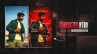 CHARACTER INTRO - Trending Ai Video Editing | How To Edit Trending Bgmi Intro Reels 🔥
