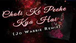 CHOLI KE PEECHE KYA HAI (JO WABBIE REMIX)