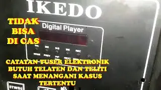SALON AKTIF IKEDO TIDAK BISA DI CAS // jalur cas rusak parah