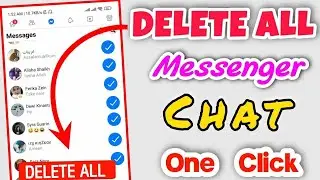 HOW TO DELETE ALL FACEBOOK MESSAGES AT ONCE 2022 | 100% WORKING