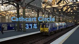 Cathcart Circle Class 314 Glasgow Central-Nielston