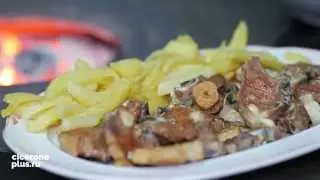 ЖАРЕНАЯ КОЗЛЯТИНА ресторана Hylogui