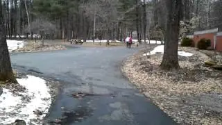 Goat riding.