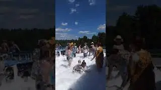 Пенная дискотека на теплоходе Илья Репин