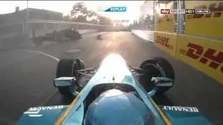 Formel E - Rennen in Peking - Heidfeld & Prost Crash Sky HD (Maldonado Style)
