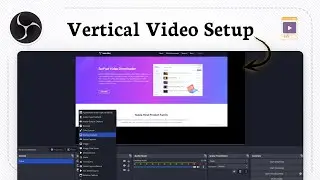 How to record vertical video in OBS Studio