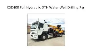 CSD series water well drilling machine