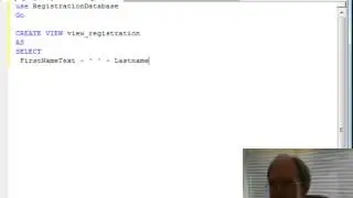Database - Registration System Views Example