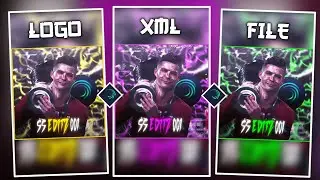 MAKE OWN LOGO 🥵😎 || NEW XML FILE 🎟🦋 || ALIGHT MOTION PRESENT XML 👀🎉 ||
