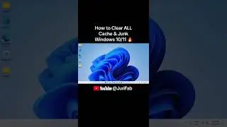 How to Clear ALL CACHE & JUNK From Windows 11 & Windows 10 