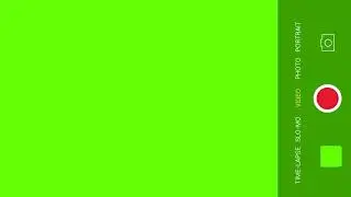 Video Recording Green screen video Template | Phone Camera Recording Video