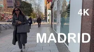 Walking Tour 4K 30 FPS HDR Spring 2025 Calle Bravo Murillo