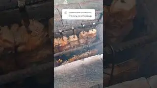 шашлык в тандыре из кирпича 