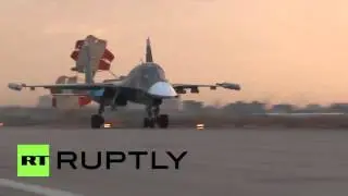Síria: bombardeiros Sukhoi russos decolam para deter avanços militantes do EI
