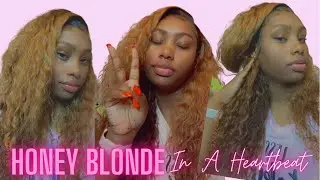From Blah To Blonde! Bleaching My Deep Wave Curly Wig From Start to Finish!