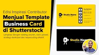 Edisi Inspirasi Contributor: Menjual Template Business Card di Shutterstock.
