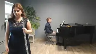 A. Merkulova, D. Kuptsov - S. Karg-Elert - Chaconne, W.A. Mozart G-Dur Flute Concerto (1 part)