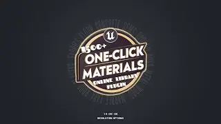 One Click Materials - UE Online Material Library Plugin