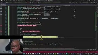 Online Learning - Introduction To Scripting with C#.NET in Visual Studio - Part 4