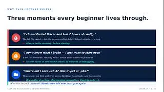 Lecture 2.4 Saving, Reloading & Managing Cisco Configs | Running vs Startup