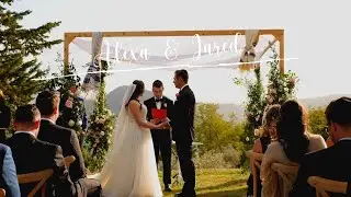 Alexa and Jared wedding in Volterra, Tuscany