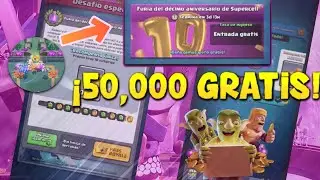 ¡GANA 50,000 DE ORO Y 50 GEMAS FÁCIL Y GRATIS! DESAFÍO DE FURIA | Anthony Clash Royale
