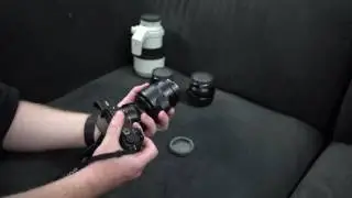 lens swap on mirrorless cameras like sony a6500, a6300, a6000