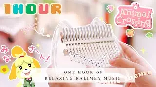 【1 HOUR】Animal Crossing New Horizons Theme Relaxing Kalimba Cover
