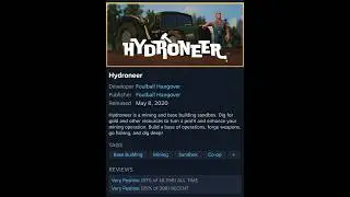 Hydroneer? More like… 