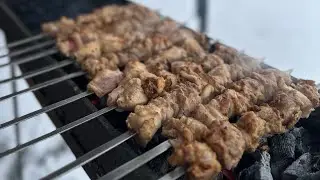 Супер вкусный и сочный Шашлык из кролика. По рецепту от Рината. Всем советую попробовать 👍