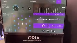 Dale Pro Audio - Audient ORIA Immersive Monitor Controller at Winter NAMM 2024