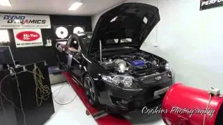 975RWHP FG F6 Ute at Forced Ford Forums Dyno day 2013