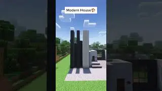 Minecraft Modern House🏠 #fyp #Minecraft #minecraftbuild #minecrafttutorial #viral