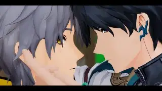 (MMD Honkai : Star Rail) Hitorijime my hero scene (Dan Heng / Caelus) 2K