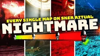 Beating EVERY SINGLE MAP on Sker Ritual NIGHTMARE DIFFICULTY!!