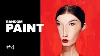 🔴Pintamos un retrato aleatorio || 🎨💻ILUSTRACIÓN DIGITAL💻🎨 ||  Random Paint #4