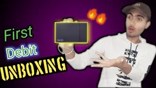 My first unboxing video | Fi money debit card unboxing || unboxing