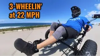 High-speed electric 3-wheeling!