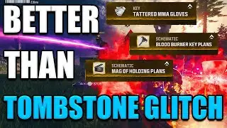 PLEASE DO THIS! STASH GLITCH NOT NEEDED...SOLO TOMBSTONE GLITCH...UNLOCK ALL SCHEMATICS IN 5 MIN!