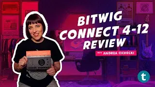 Checking out the new Bitwig Connect 4/12 USB Audio and MIDI interface with 