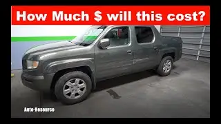 Honda Ridgeline hit by drunk driver, what's the damage?